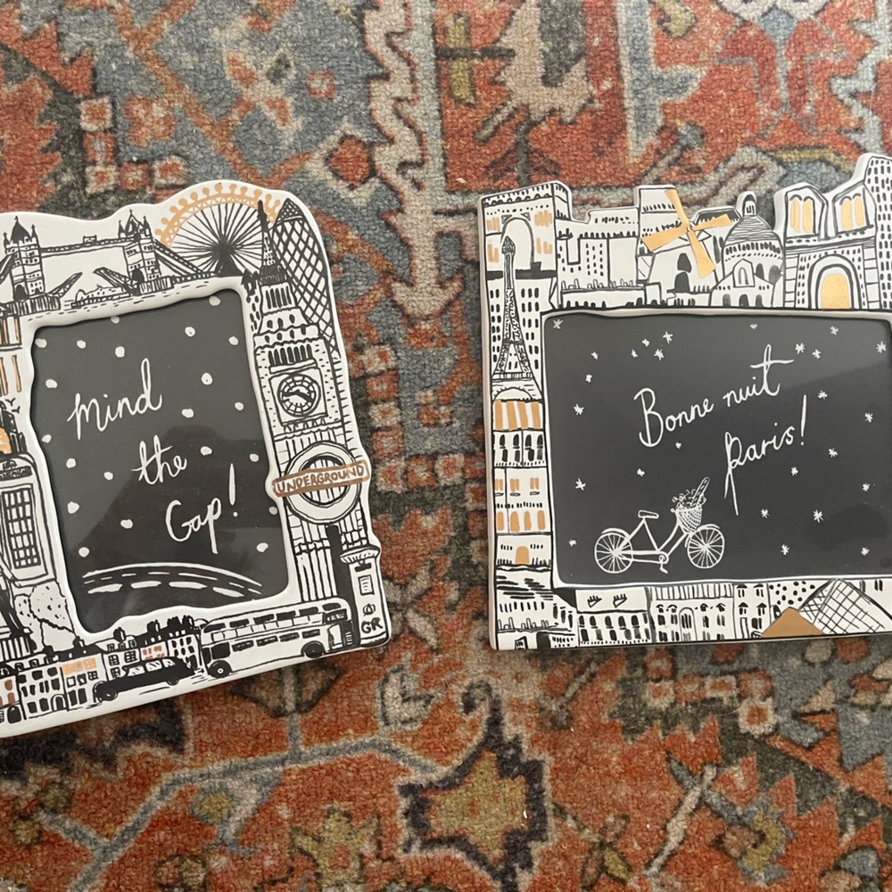 Anthropologie London Paris Frames